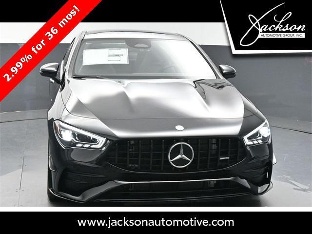 new 2025 Mercedes-Benz AMG CLA 35 car, priced at $63,700