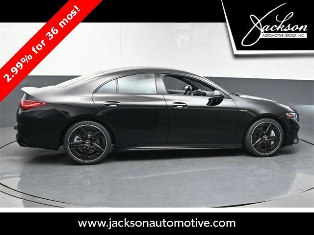 new 2025 Mercedes-Benz AMG CLA 35 car, priced at $63,700