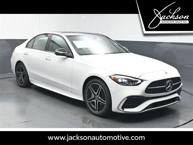 new 2025 Mercedes-Benz C-Class car, priced at $58,135
