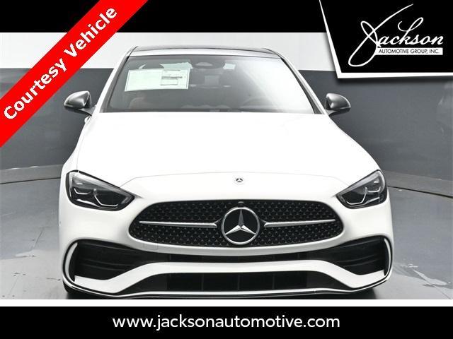 new 2024 Mercedes-Benz C-Class car, priced at $51,997