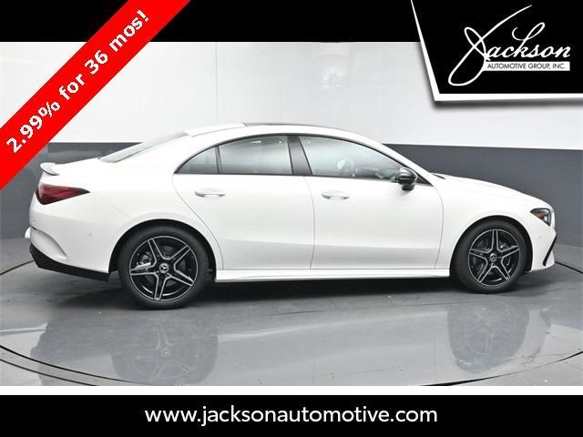 new 2025 Mercedes-Benz CLA 250 car, priced at $52,060