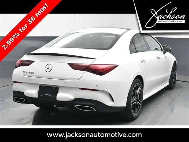 new 2025 Mercedes-Benz CLA 250 car, priced at $52,060