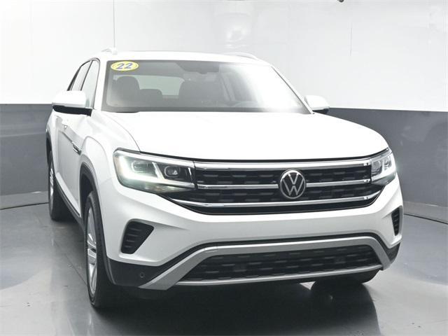 used 2022 Volkswagen Atlas Cross Sport car, priced at $27,937