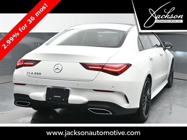 new 2025 Mercedes-Benz CLA 250 car, priced at $53,450