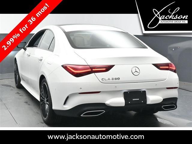 new 2025 Mercedes-Benz CLA 250 car, priced at $53,450