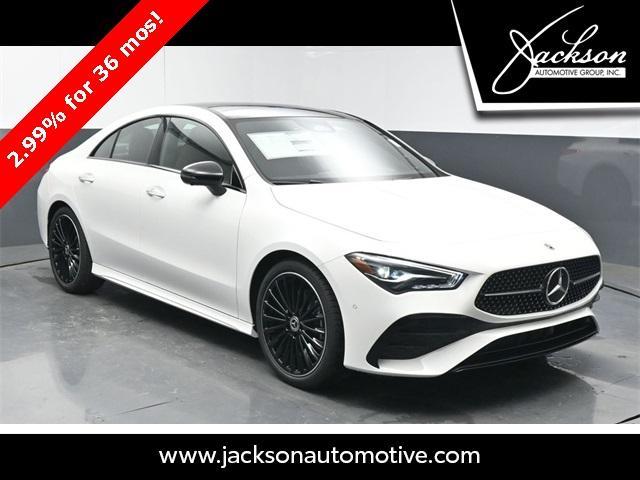 new 2025 Mercedes-Benz CLA 250 car, priced at $53,450
