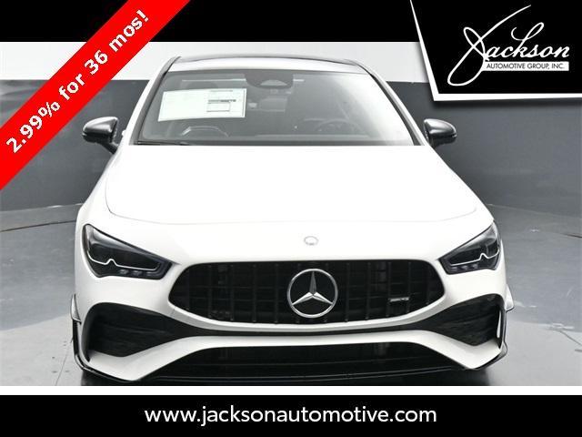 new 2025 Mercedes-Benz AMG CLA 35 car, priced at $66,250