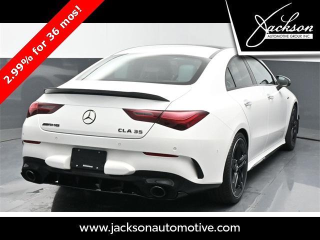 new 2025 Mercedes-Benz AMG CLA 35 car, priced at $66,250