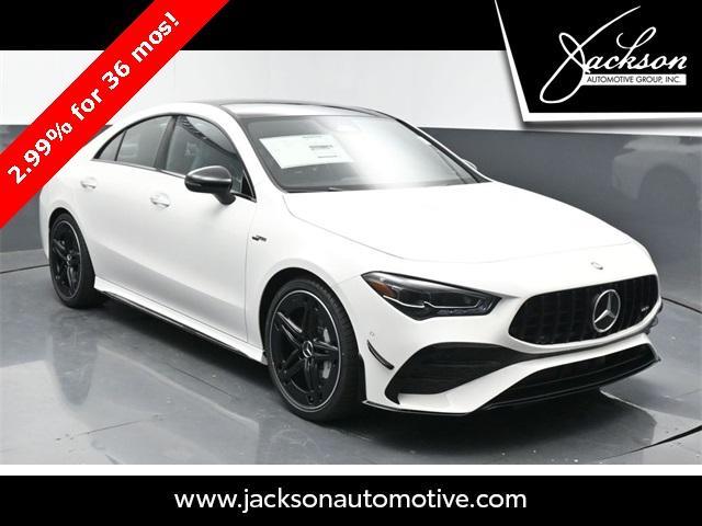 new 2025 Mercedes-Benz AMG CLA 35 car, priced at $66,250