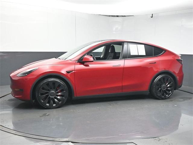 used 2022 Tesla Model Y car, priced at $31,145