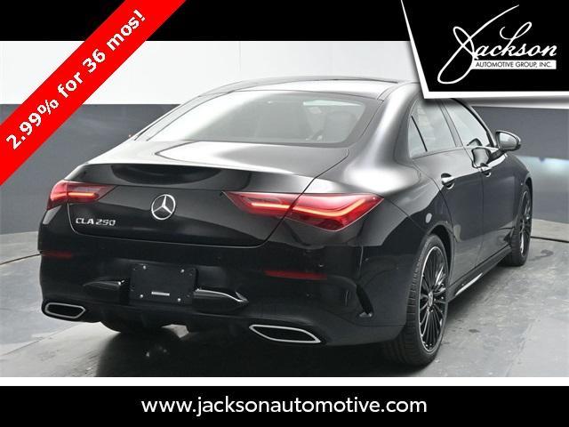 new 2025 Mercedes-Benz CLA 250 car, priced at $51,935