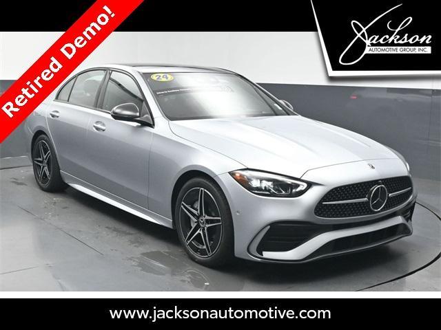 used 2024 Mercedes-Benz C-Class car, priced at $43,640