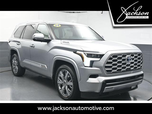 used 2024 Toyota Sequoia car, priced at $72,215