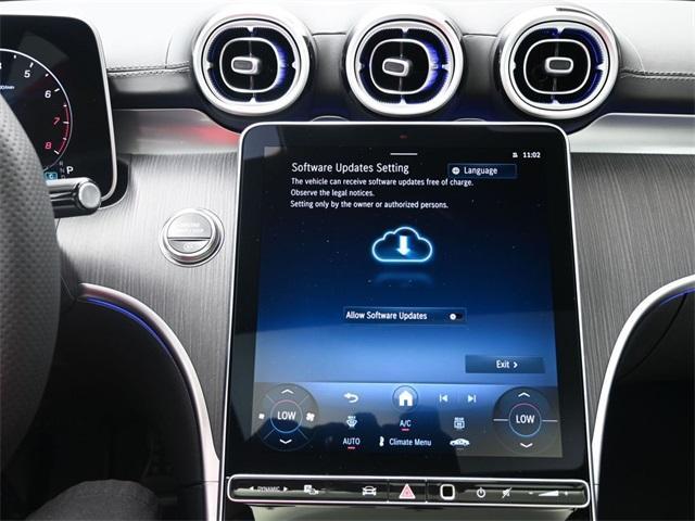 new 2025 Mercedes-Benz C-Class car, priced at $60,050