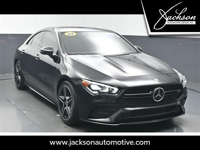 used 2022 Mercedes-Benz AMG CLA 35 car, priced at $32,040