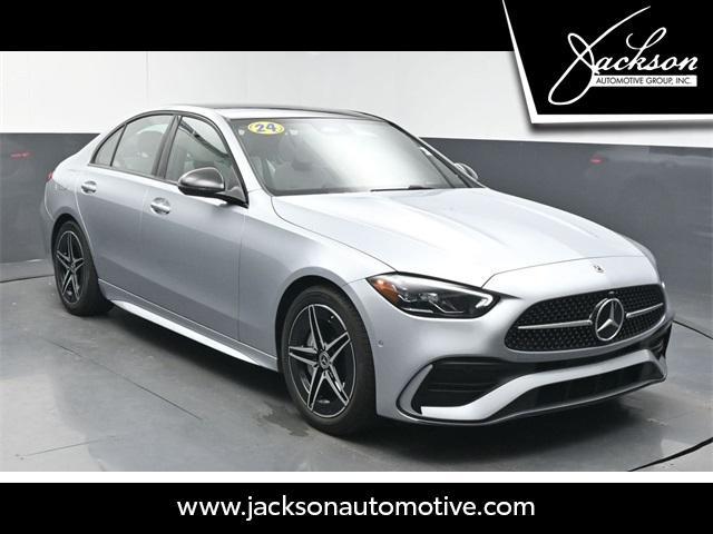 used 2024 Mercedes-Benz C-Class car, priced at $42,116