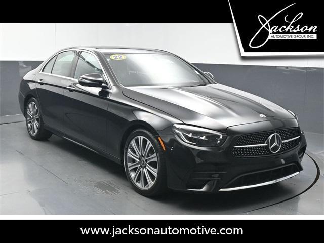 used 2022 Mercedes-Benz E-Class car, priced at $40,274