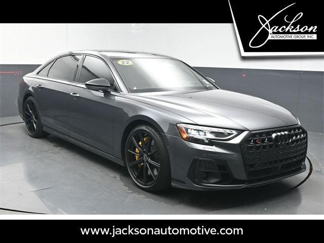 used 2022 Audi S8 car, priced at $61,645