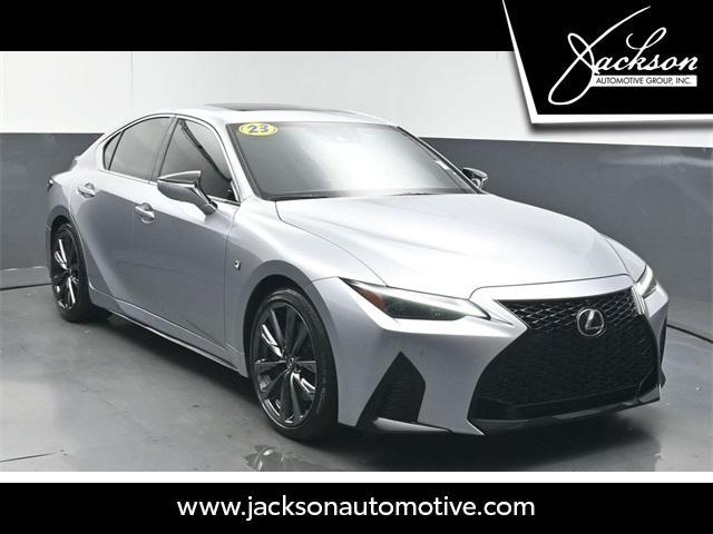 used 2023 Lexus IS 350 car, priced at $43,013