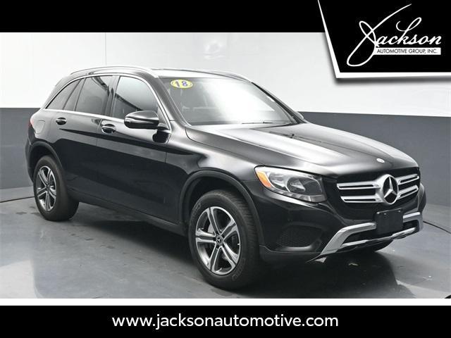 used 2018 Mercedes-Benz GLC 300 car, priced at $17,615