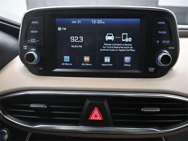 used 2020 Hyundai Santa Fe car, priced at $17,575