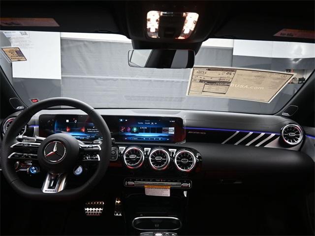 new 2025 Mercedes-Benz AMG CLA 35 car, priced at $63,260