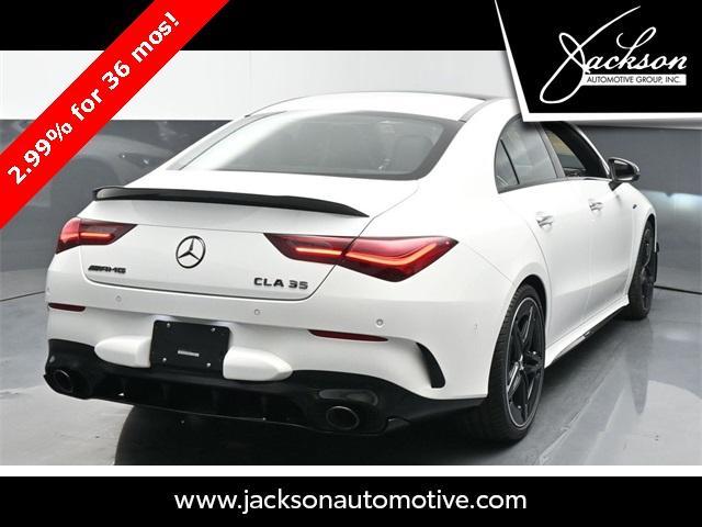 new 2025 Mercedes-Benz AMG CLA 35 car, priced at $67,900