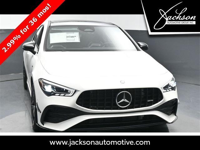 new 2025 Mercedes-Benz AMG CLA 35 car, priced at $67,900