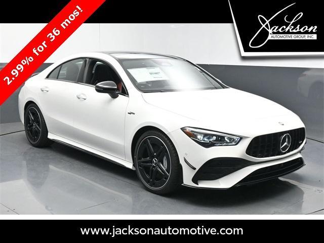 new 2025 Mercedes-Benz AMG CLA 35 car, priced at $67,900