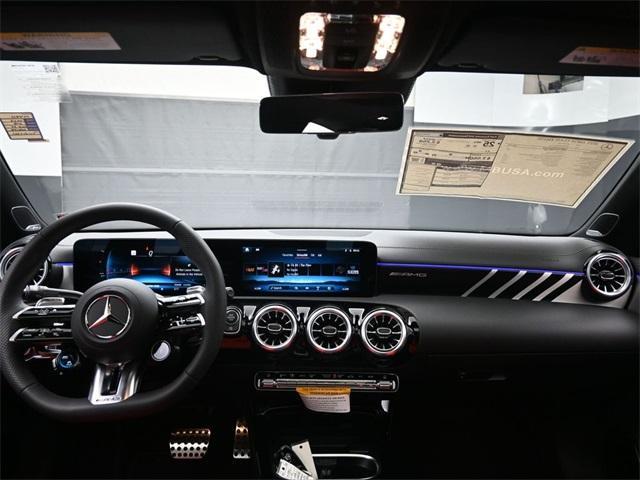 new 2025 Mercedes-Benz AMG CLA 35 car, priced at $67,900