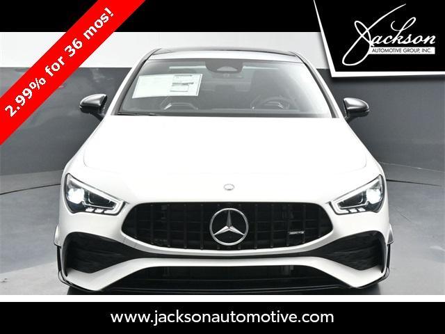 new 2025 Mercedes-Benz AMG CLA 35 car, priced at $67,900