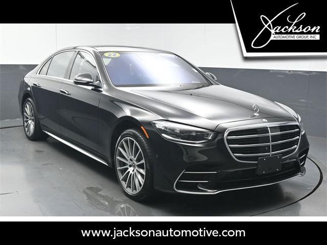 used 2022 Mercedes-Benz S-Class car, priced at $70,276