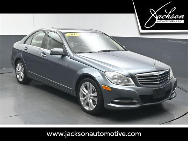 used 2012 Mercedes-Benz C-Class car, priced at $9,403