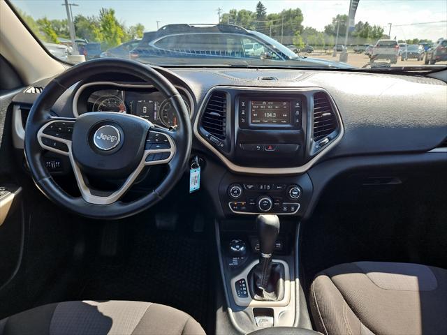 used 2017 Jeep Cherokee car, priced at $15,000