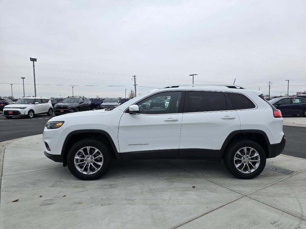used 2021 Jeep Cherokee car, priced at $22,900