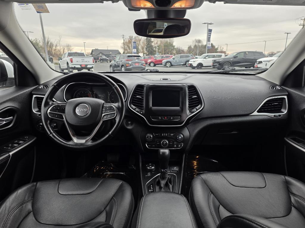 used 2021 Jeep Cherokee car, priced at $22,900