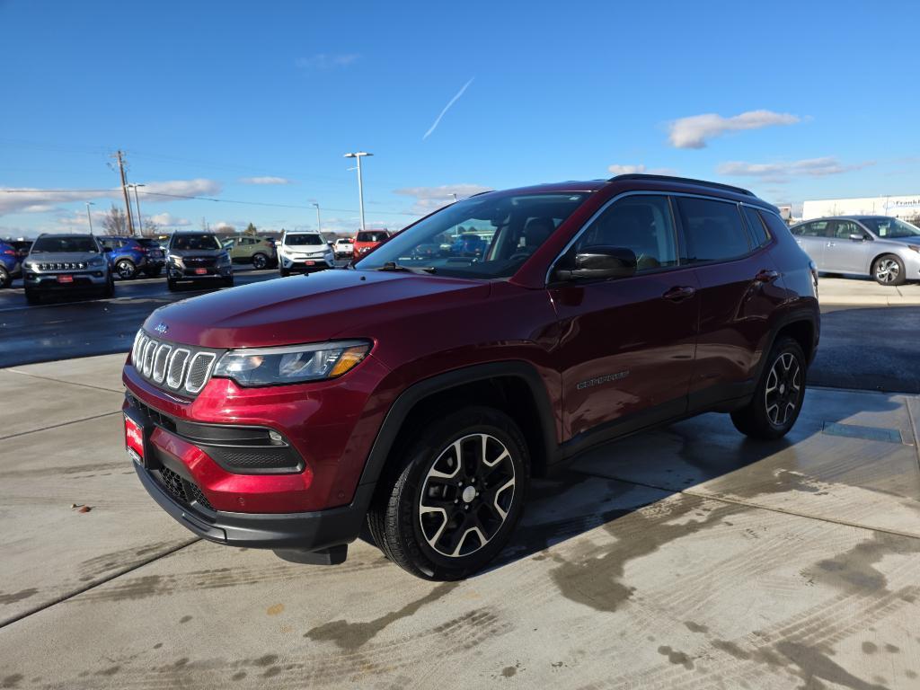 used 2022 Jeep Compass car, priced at $17,800