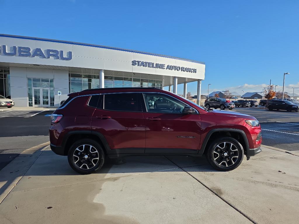 used 2022 Jeep Compass car, priced at $17,800