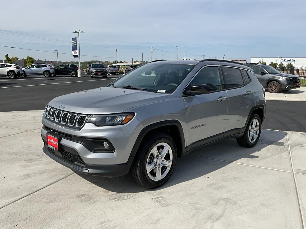 used 2024 Jeep Compass car, priced at $23,600