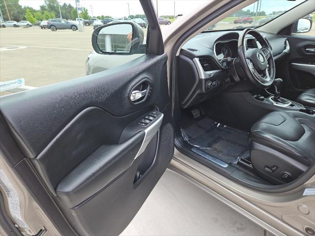 used 2017 Jeep Cherokee car, priced at $17,250