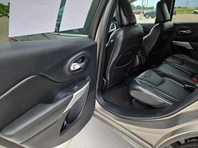 used 2017 Jeep Cherokee car, priced at $17,250