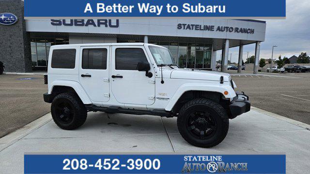 used 2015 Jeep Wrangler Unlimited car, priced at $21,995