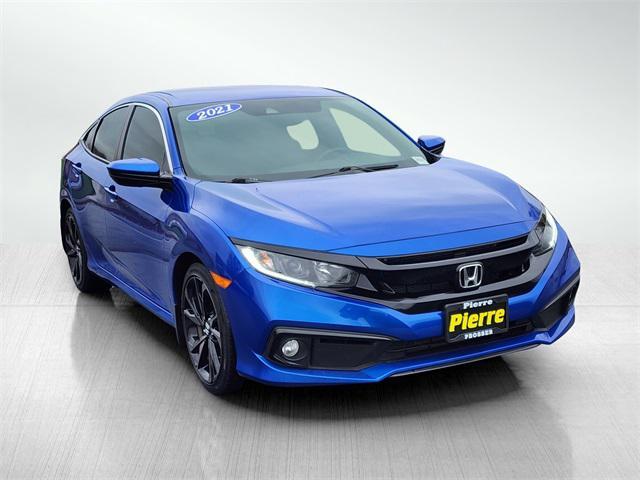 used 2021 Honda Civic car, priced at $22,998