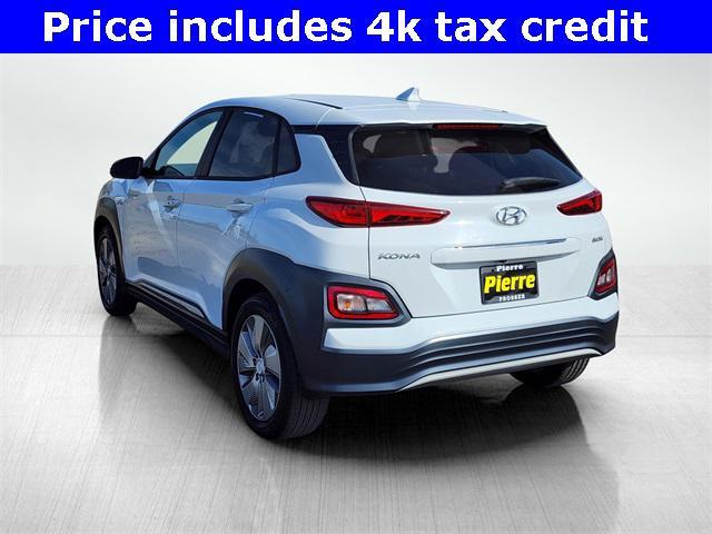 used 2020 Hyundai Kona EV car, priced at $15,888