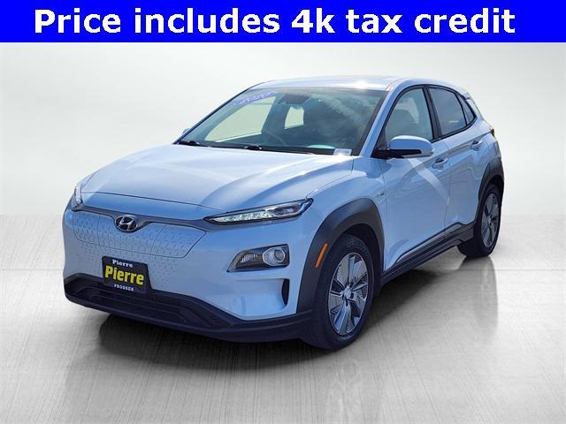 used 2020 Hyundai Kona EV car, priced at $15,888