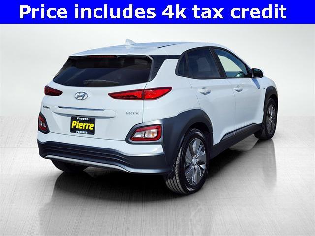 used 2020 Hyundai Kona EV car, priced at $15,888