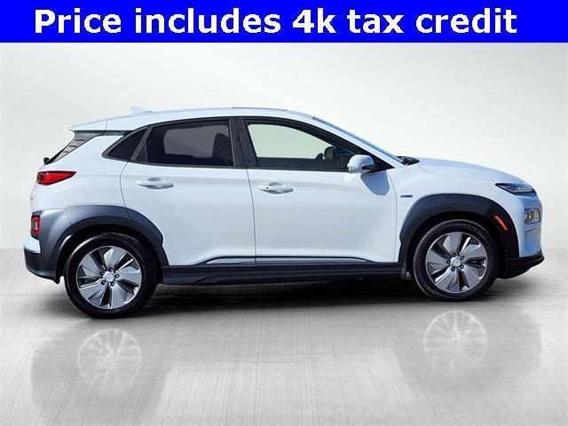 used 2020 Hyundai Kona EV car, priced at $15,888