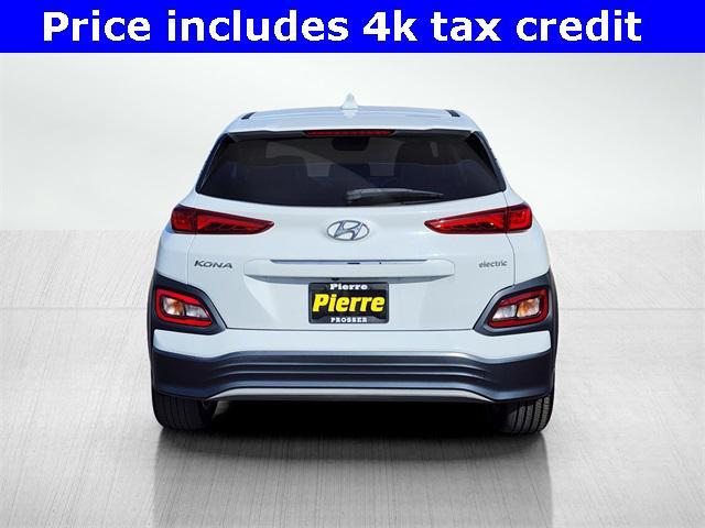 used 2020 Hyundai Kona EV car, priced at $15,888