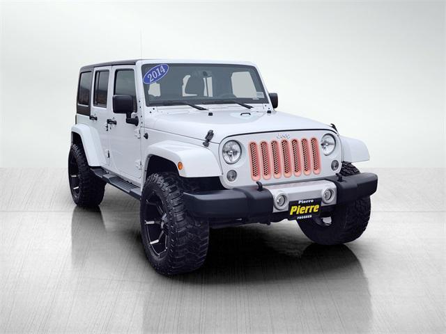 used 2014 Jeep Wrangler Unlimited car, priced at $19,998