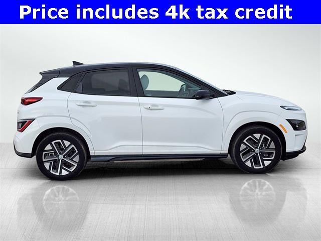 used 2022 Hyundai Kona EV car, priced at $18,888